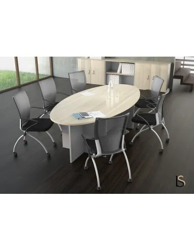 Table de réunion ovale Tono – Mobel Linea
