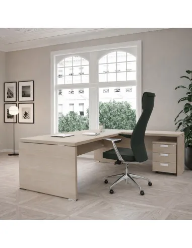 Bureau de direction avec retour TAK - Mobel Linea