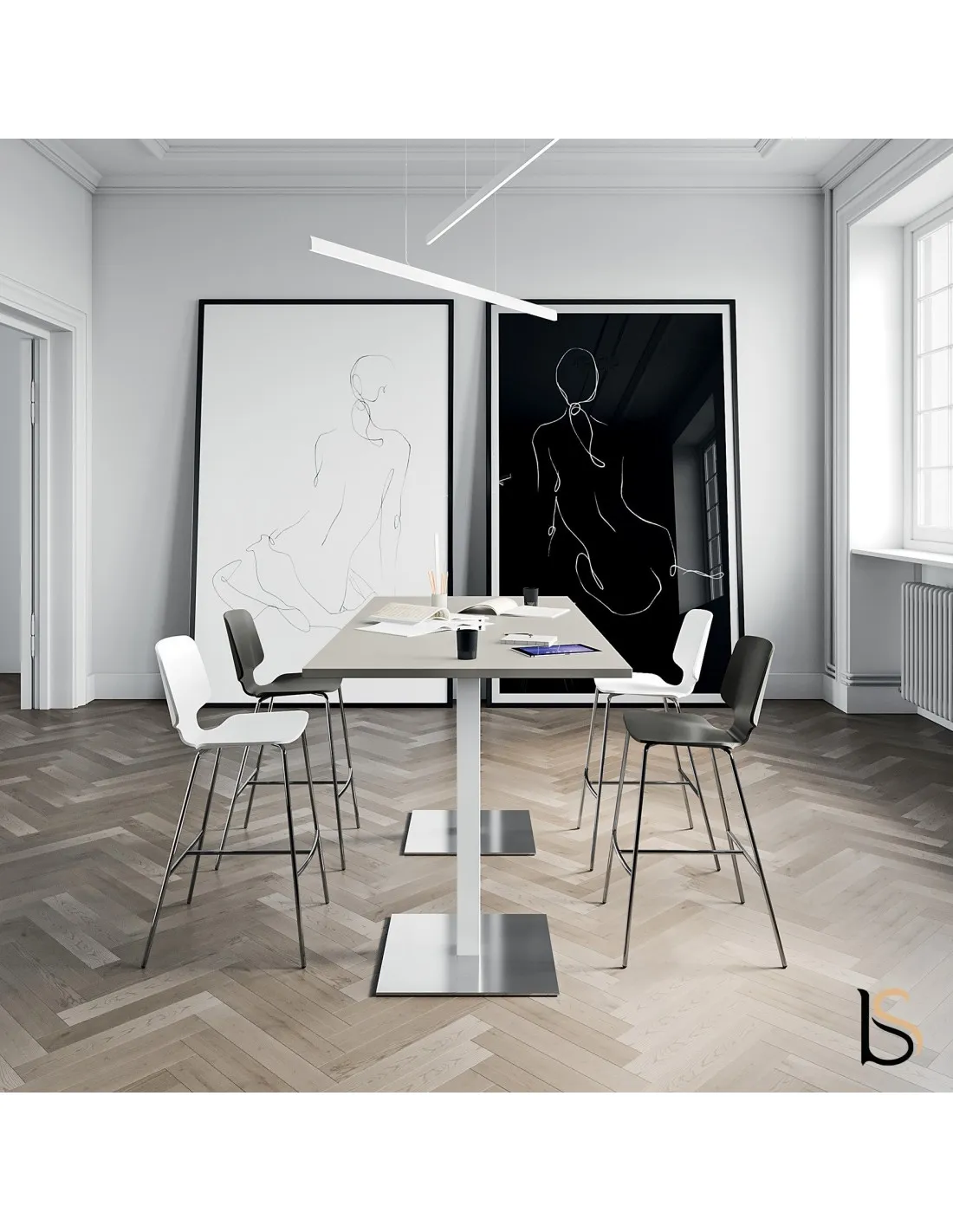 Table haute GREKO - QUADRIFOGLIO