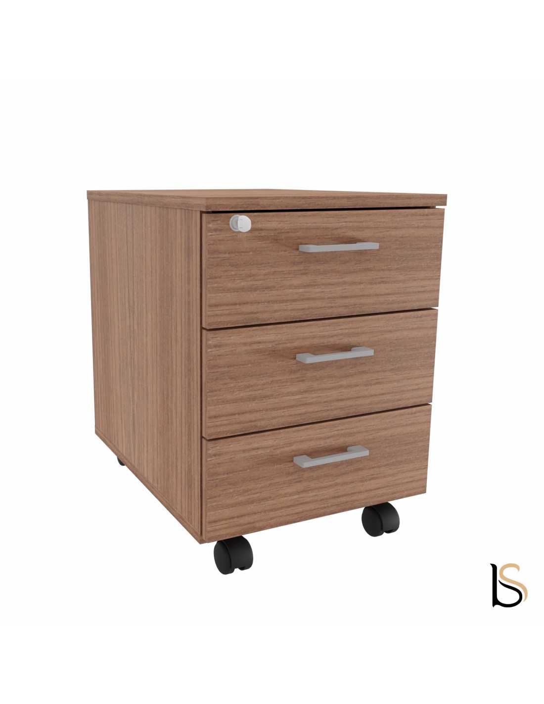 Caisson mobile 3 tiroirs - Quadrifoglio