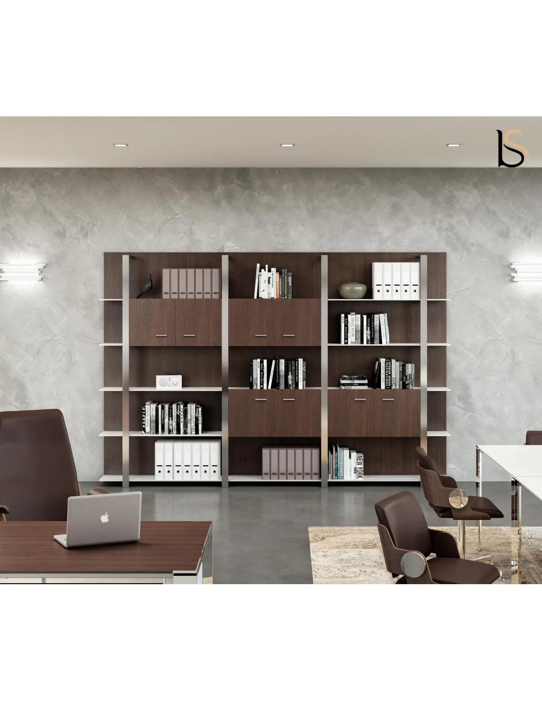 Armoire bibliothèque collection Boiserie – Officity
