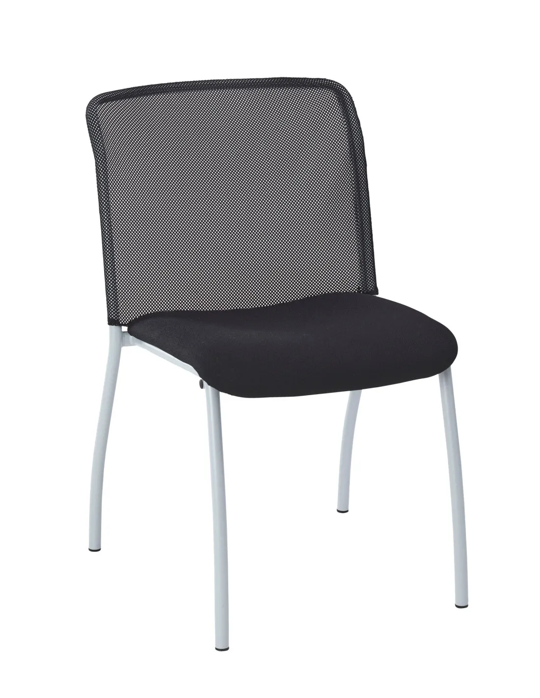 Chaise visiteur dossier en résille GERI