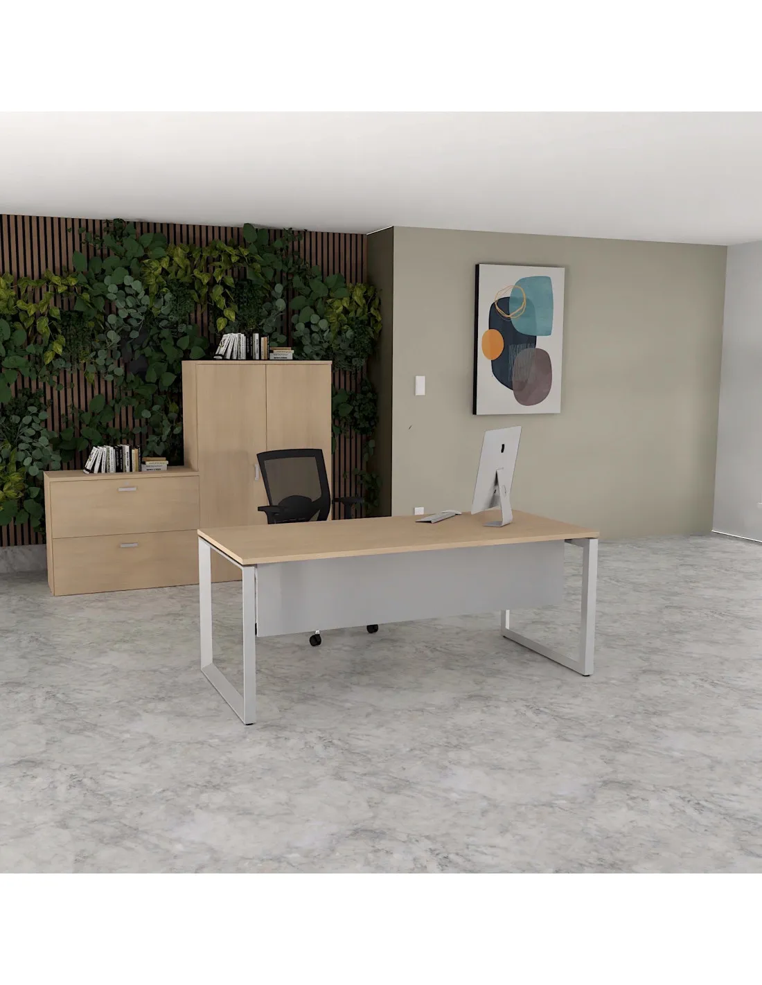 Bureau droit individuel Star - Mobel Linea