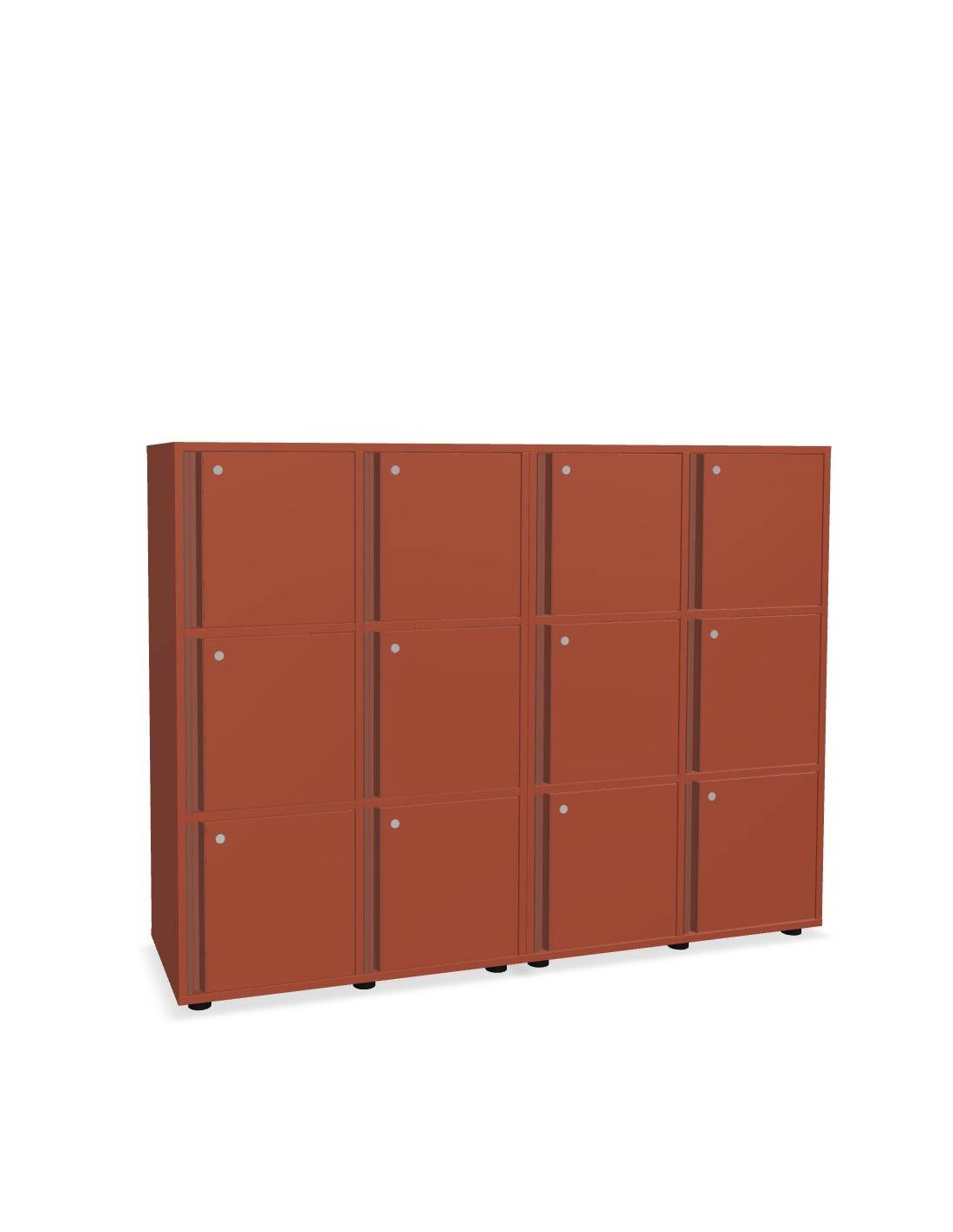 Meuble 12 cases de couleur - MDD