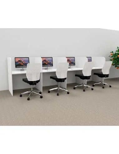 Bureau de centre d’appels version murale 4 personnes Call