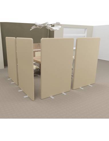 Cloison acoustique auto portante MUT avec pieds