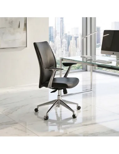 Fauteuil Manager cuir VIC – Mobel Linea