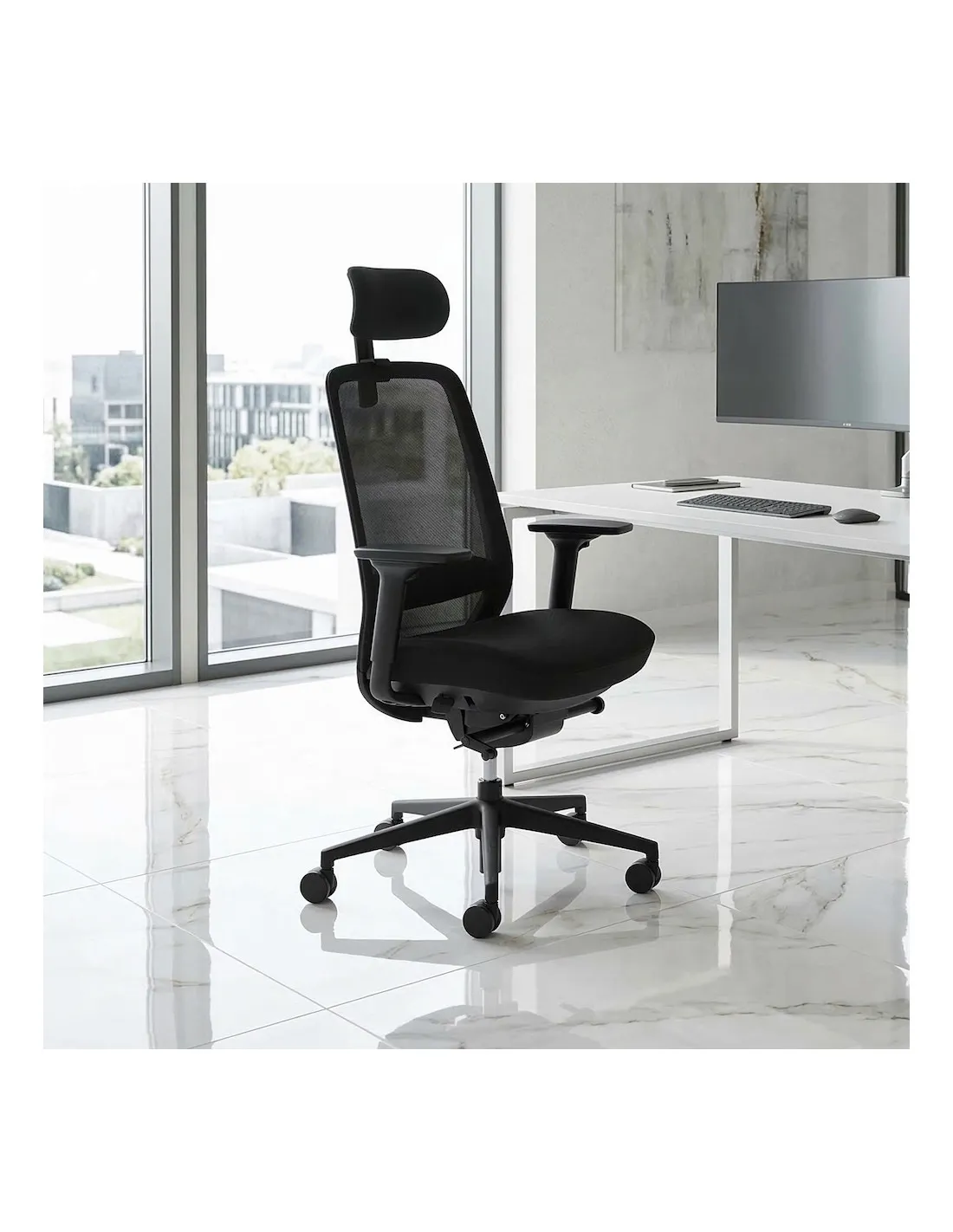 Fauteuil de bureau synchrone : ergonomie et confort personnalisés