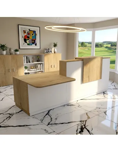 Bureau d'accueil ergonomique et Design Delta