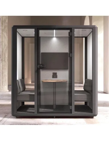 Cabine acoustique 4 personnes Domus L - Mobel Linea