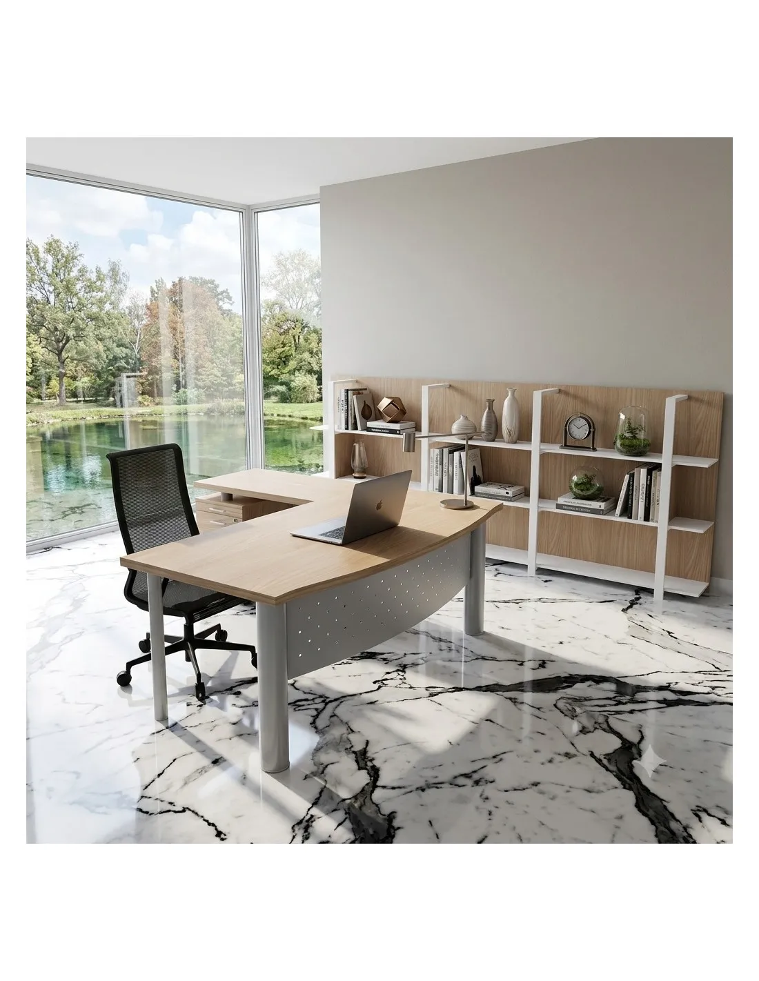 Bureau de direction d'angle X time Next - Quadrifoglio
