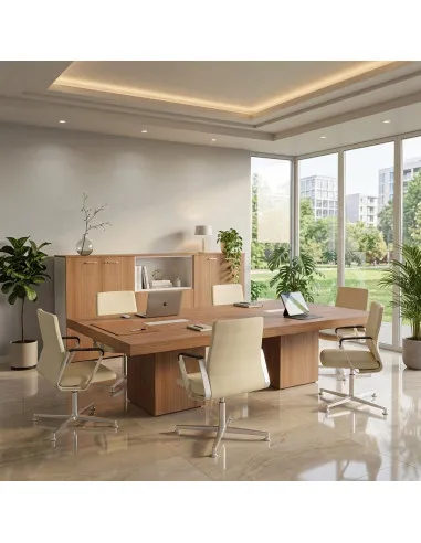 Table de réunion T45 8 - 10 personnes- Quadrifoglio