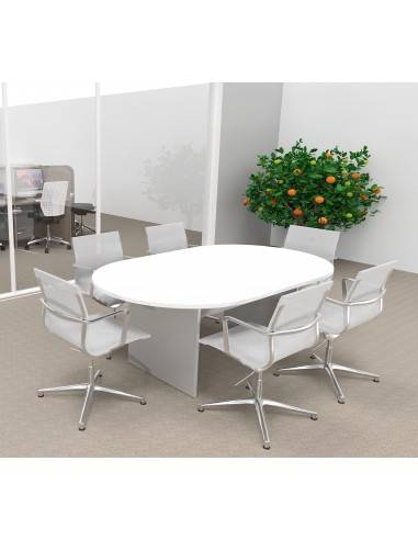 Table de réunion ovale Kate – Mobel Linea