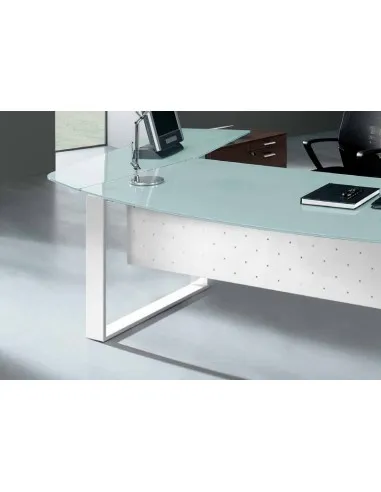 Voile de fond en métal pour bureaux X time Ring - Quadrifoglio