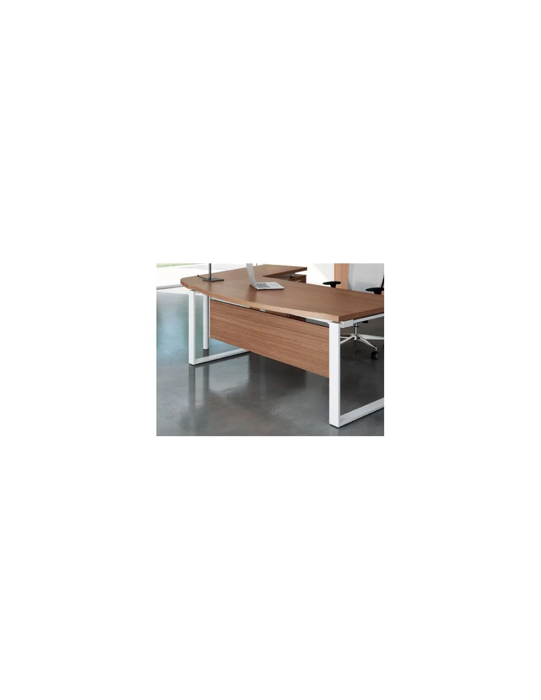 Voile de fond en bois pour bureaux X time Ring - Quadrifoglio