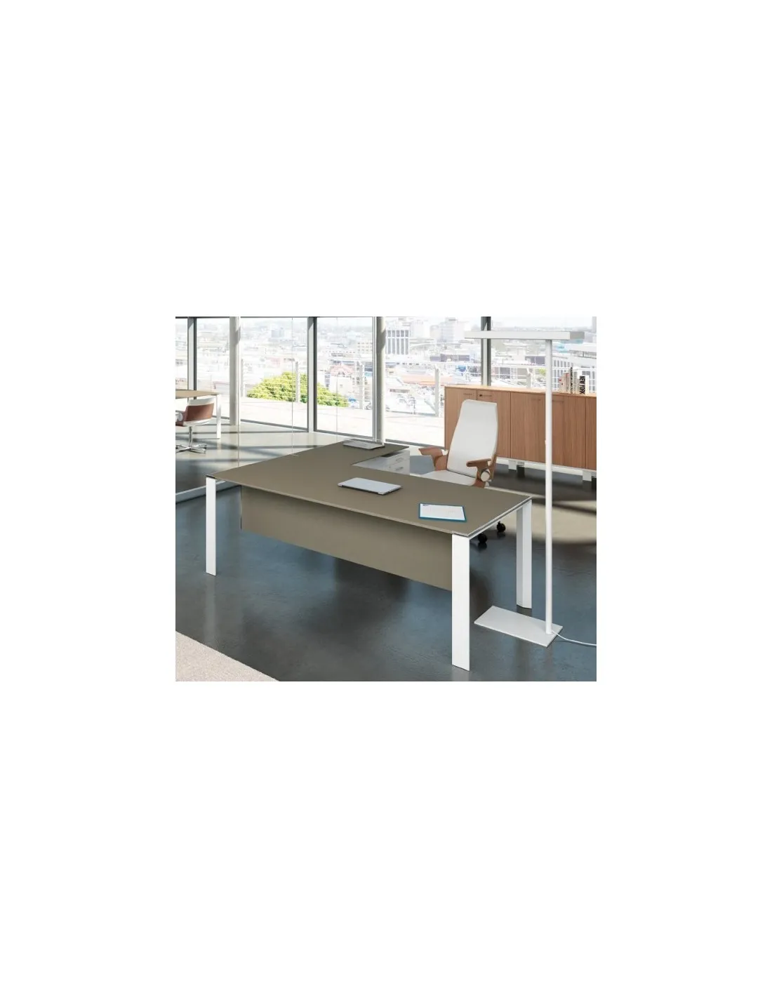 Voile de fond laqué pour bureaux X7 - Officity