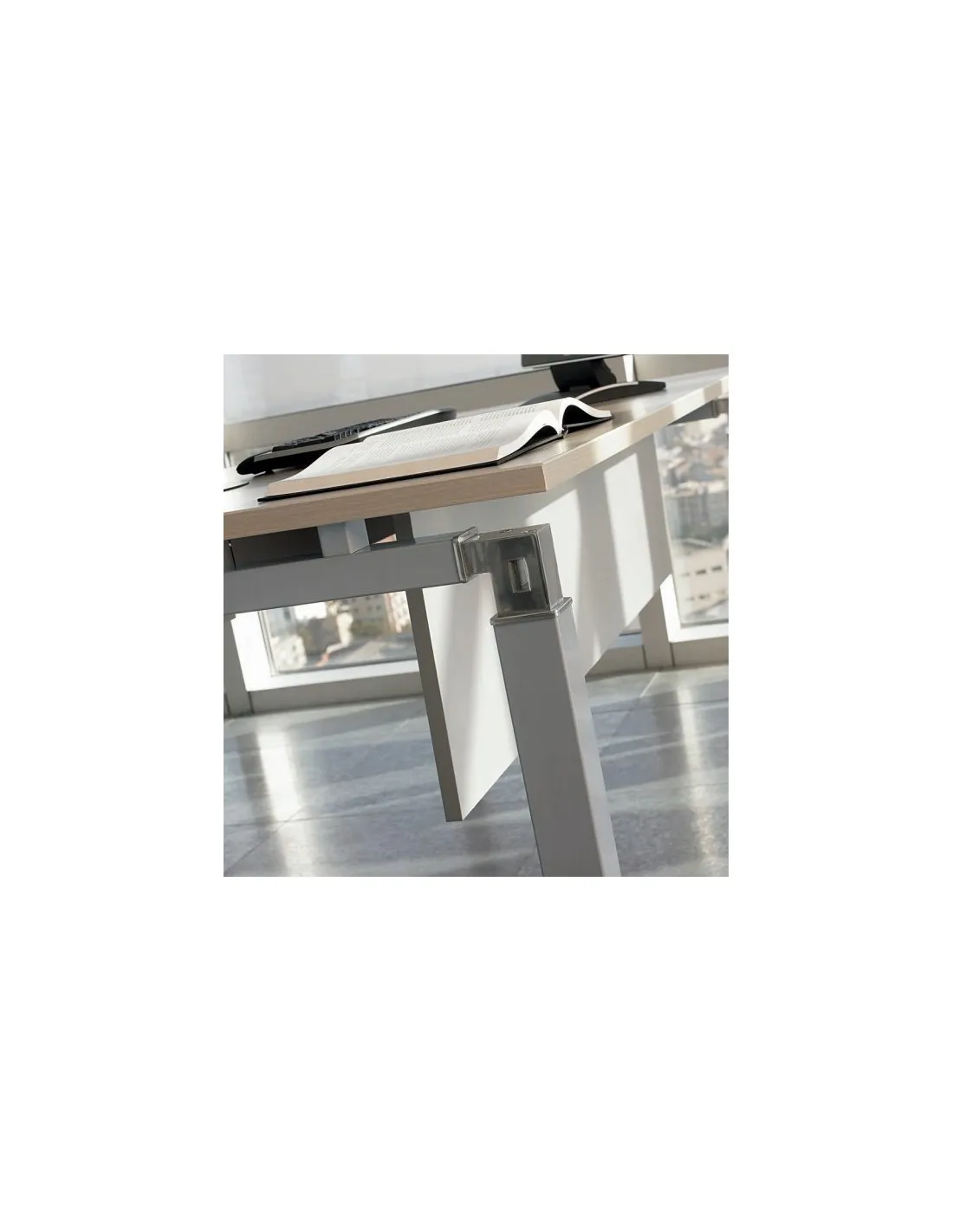 Voile de fond en mélaminé pour bureaux Rock - Mobel Linea