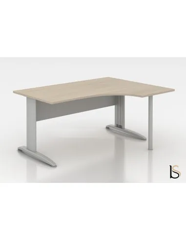 Bureau compact série Tono piètement métal – Mobel Linea