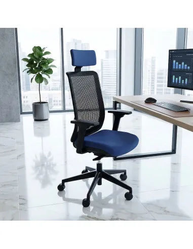 Fauteuil Manager Wi max dossier résille - Sokoa