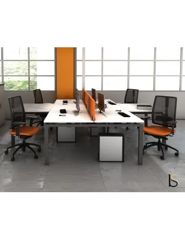 Ensemble de 2 bureaux Bench ECO – Mobel Linea