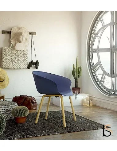 Lot de 4 chaises visiteurs Hop – Mobel Linea