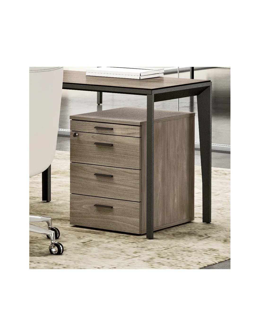 Caisson de rangement 3 tiroirs X9 – X10 – Officity