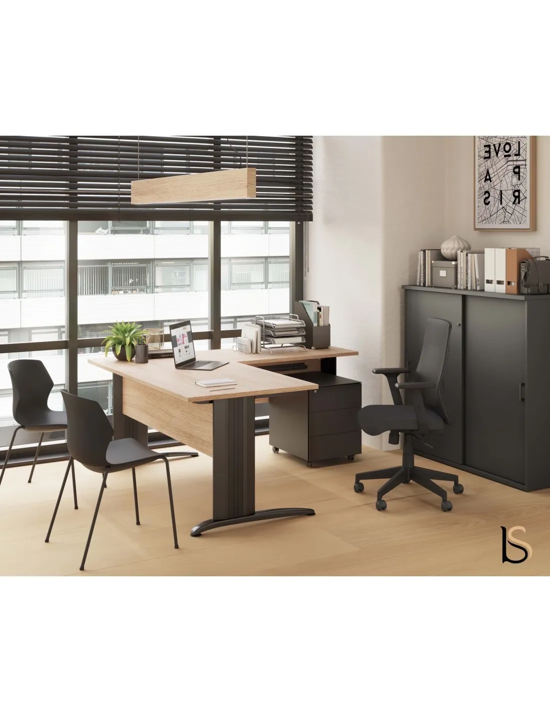 Bureau d’angle Sigma – Mobel Linea