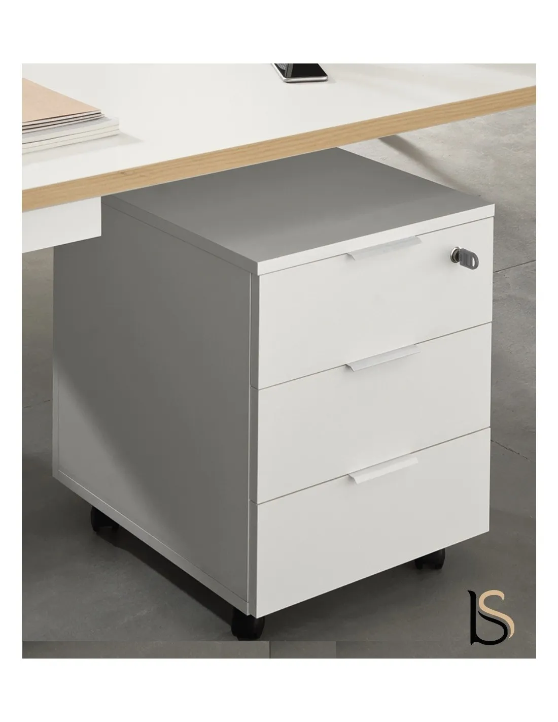 Caisson mobile 3 tiroirs Pigreco - MARTEX