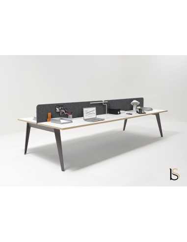 Bureau bench 4 personnes Pigreco – Martex