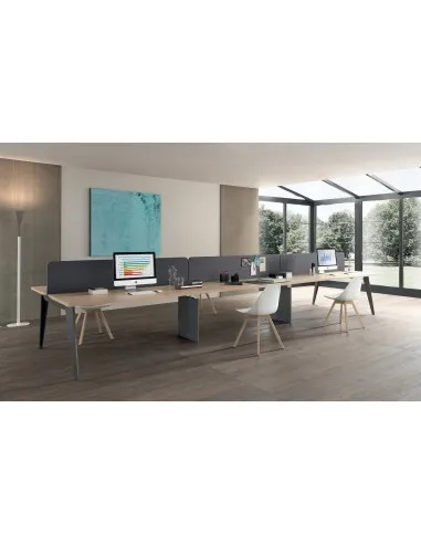 Bureau bench 6 personnes Pigreco – MARTEX