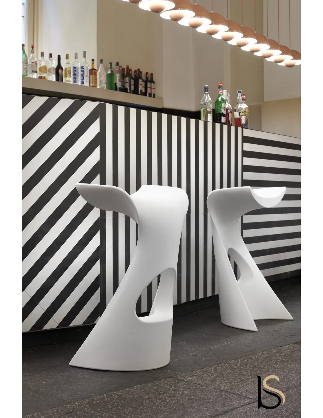 Tabouret haut Konkord – Slide